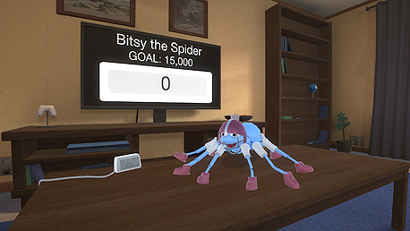 itsyVR, משחק להתמודדות עם פחד מעכבישים