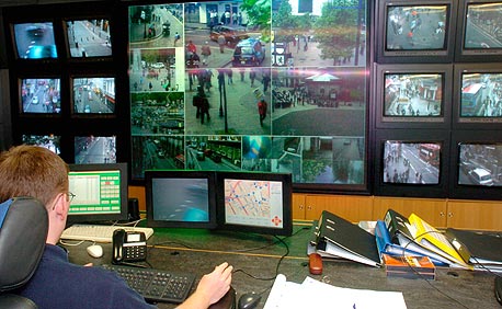 מרכז הבקרה של ה-CCTV מרכז הבקרה של ה-CCTV