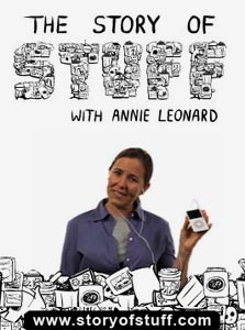 הספר "The Story of Stuff". רב מכר מיידי הספר "The Story of Stuff". רב מכר מיידי