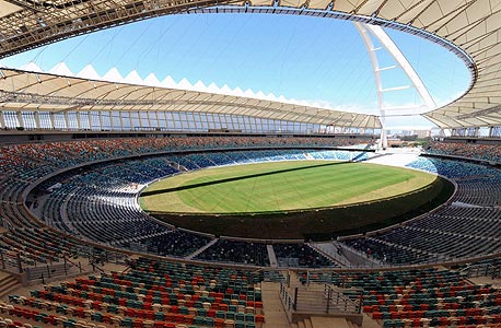 האצטדיון בדרבן דרום אפריקה. ממשלת המדינה האפריקאית לא תרוויח מיסים מהטורניר