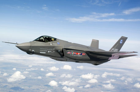 מטוס ה-F35 של לוקהיד מרטין מטוס ה-F35 של לוקהיד מרטין