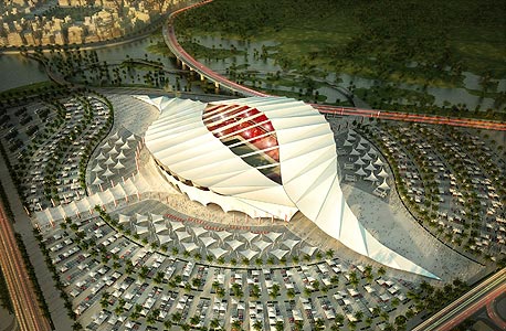 אצטדיון אל חור המיועד לארח את קטאר 2022, צילום: MCT