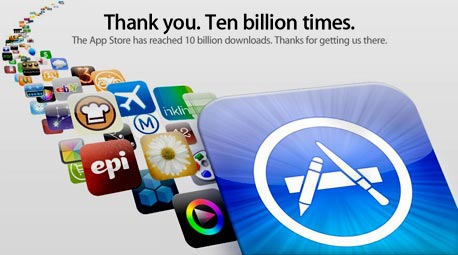 אפל חוגגת 10 מיליארד הורדות מהאפסטור. מה עושים מפתחים שאין להם אפשרות לשלם?, צילום מסך: apple.com