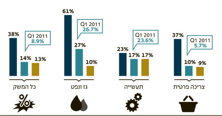 קצב הצמיחה ייקטן, אך לא האטרקטיביות