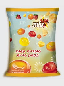 אריזת סוכריות של עלית עם הלוגו החדש אריזת סוכריות של עלית עם הלוגו החדש