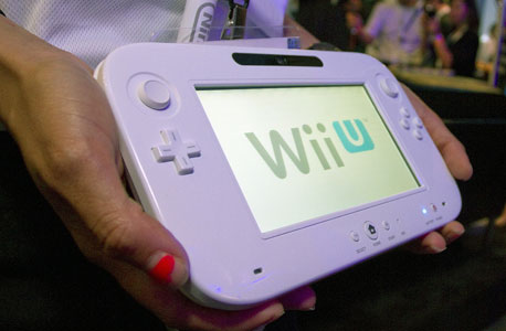 קונסולת המשחקים Wii U מבית נינטנדו. בקרוב בסין?, צילום:בלומברג