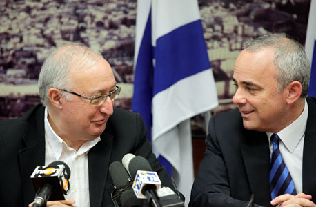 יובל שטייניץ ופרופ' מנואל טרכטנברג יובל שטייניץ ופרופ' מנואל טרכטנברג