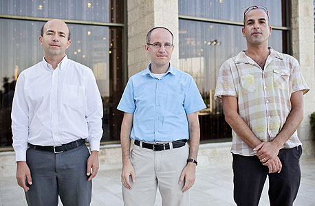 מימין רם קנדיל, אבירם ז'לוטי ושי ריטר מימין רם קנדיל, אבירם ז'לוטי ושי ריטר