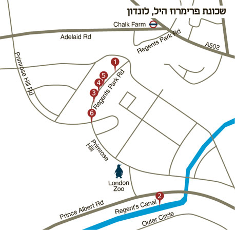 שכונת פרימרוז היל בלונדון שכונת פרימרוז היל בלונדון