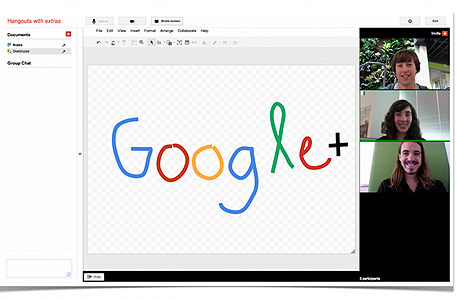 Hangouts Extra: אפשר גם לצייר Hangouts Extra: אפשר גם לצייר