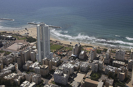 הדמיה מגדל דוד של חברת בריגה בנתניה הדמיה מגדל דוד של חברת בריגה בנתניה