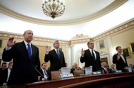 2010. ראשי ארבעת הבנקים הגדולים בארצות הברית מעידים בפני ועדת החקירה הממשלתית לנושא המשבר הפיננסי 2010. ראשי ארבעת הבנקים הגדולים בארצות הברית מעידים בפני ועדת החקירה הממשלתית לנושא המשבר הפיננסי