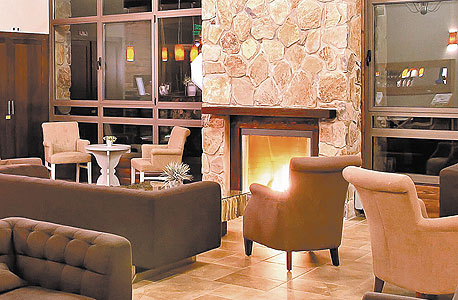 מרום גולן, לובי חוות הבוקרים מרום גולן, לובי חוות הבוקרים
