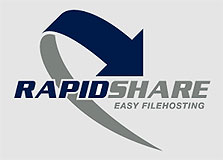 מגה-אפלוד לא לבד. סמל האתר Rapidshare מגה-אפלוד לא לבד. סמל האתר Rapidshare