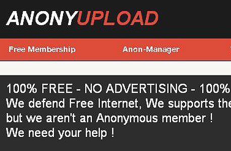 AnonyUpload AnonyUpload