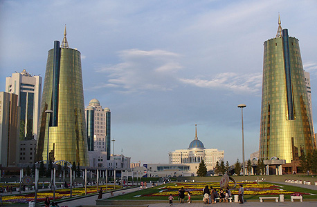 העיר אסטנה בקזחסטאן