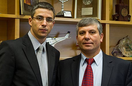 שר התמ"ת שלום שמחון (מימין) ומנכ"ל המשרד שרון קדמי שר התמ"ת שלום שמחון (מימין) ומנכ"ל המשרד שרון קדמי