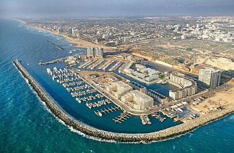 The marina in Herzliya. Photo: Ran Ardan