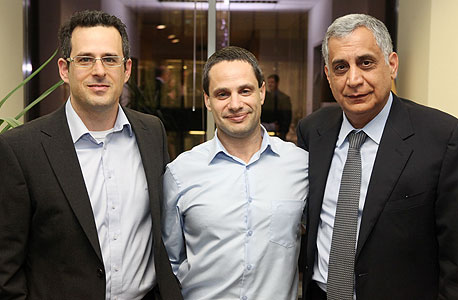 מימין: פיני כהן, רן שלח וגיל־עד בושביץ' מימין: פיני כהן, רן שלח וגיל־עד בושביץ'