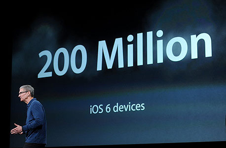 200 מיליון מכשירים מריצים iOS 6 200 מיליון מכשירים מריצים iOS 6