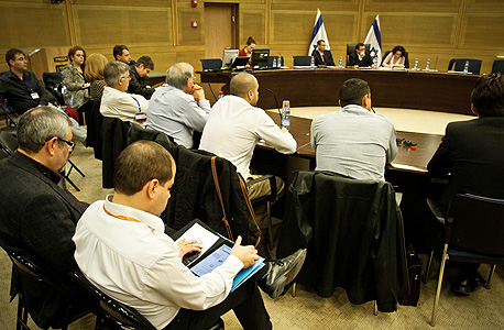 לוביסטים בוועדת הכלכלה של הכנסת, מרץ 2011, צילום: מיקי אלון 