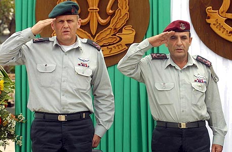 פרקש (משמאל) בטקס מינויו לראש אמ"ן ב־2001, עם הרמטכ"ל שאול מופז פרקש (משמאל) בטקס מינויו לראש אמ"ן ב־2001, עם הרמטכ"ל שאול מופז