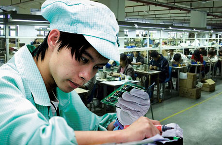 מפעל בסין, צילום: שאטרסטוק