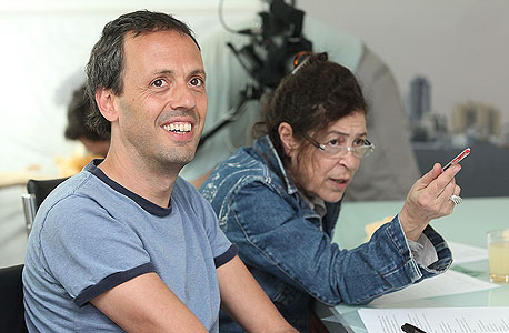 איתי מאוטנר ונעמי גבעון. מהשופטים בתחרות איתי מאוטנר ונעמי גבעון. מהשופטים בתחרות
