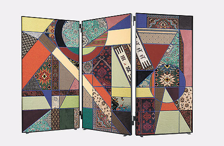 "Paravent / Social Fabric #1" של נווין אלאדג, בגלריה ונטרופ 