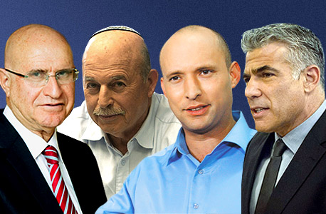 יאיר לפיד, נפתלי בנט, ניסן סלומינסקי ואבישי ברוורמן יאיר לפיד, נפתלי בנט, ניסן סלומינסקי ואבישי ברוורמן
