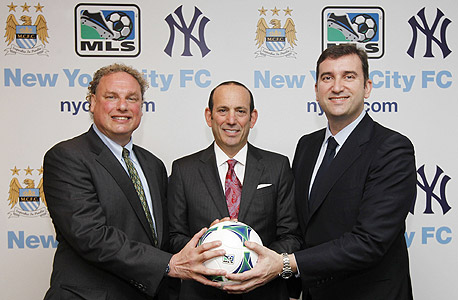 ניו יורק יאנקיז ומנצ&#39;סטר סיטי יקימו קבוצת כדורגל בעלות 100 מיליון דולר
