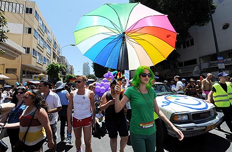 מצעד הגאווה בתל אביב ב-2013, צילום: יובל חן