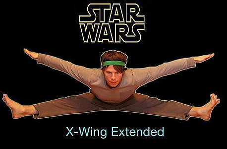 מאסטר יוגה: תנוחת ה-X-Wing