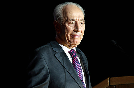 נשיא המדינה שמעון פרס במרכז האקדמי פרס ברחובות פרס בן 90, צילום: יריב כץ