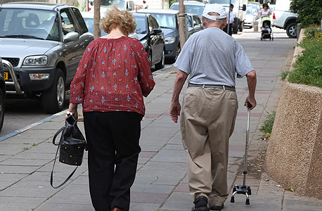 Israel's elderly population. Photo: Shaul Golan