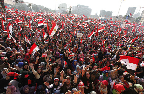 הפגנה מחאה מצרים, צילום: רויטרס