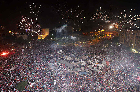 הפגנה מחאה מצרים, צילום: רויטרס