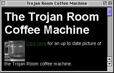 מכונת הקפה הכי מפורסמת ברשת של פעם