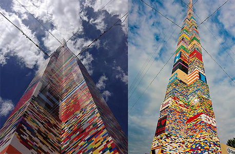 שיא עולמי: מגדל לגו בגובה 11 קומות