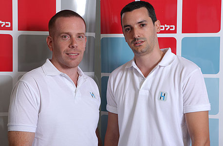 דוד מזומן (מימין) ועופר סיני. מייסדים ומנכ"לים משותפים של HopOn דוד מזומן (מימין) ועופר סיני. מייסדים ומנכ"לים משותפים של HopOn