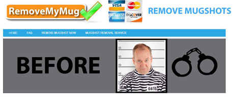 אתר removemymug.com - שירות חיוני בתשלום נוח של 900 דולר אתר removemymug.com - שירות חיוני בתשלום נוח של 900 דולר