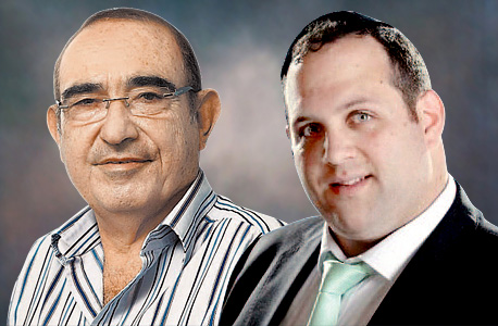 מימין שייקה נפחא סמנכ"ל אפי קפיטל והשמאי אהוד המאירי מימין שייקה נפחא סמנכ"ל אפי קפיטל והשמאי אהוד המאירי