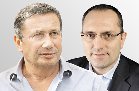 מימין מוטי בן משה ונוחי דנקנר מימין מוטי בן משה ונוחי דנקנר