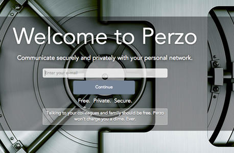 Perzo רוצה להיות הכספת של ההודעות שלכם Perzo רוצה להיות הכספת של ההודעות שלכם