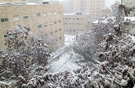 שלג בירושלים שלג בירושלים