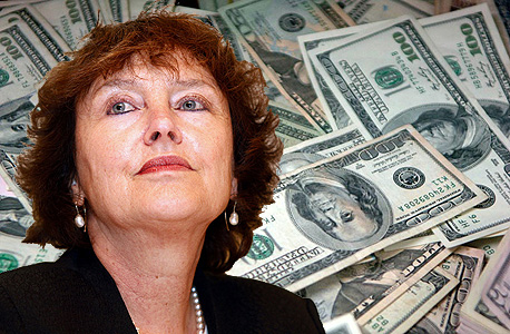 קרנית פלוג נגידת בנק ישראל דולר דולרים, צילום: בלומברג