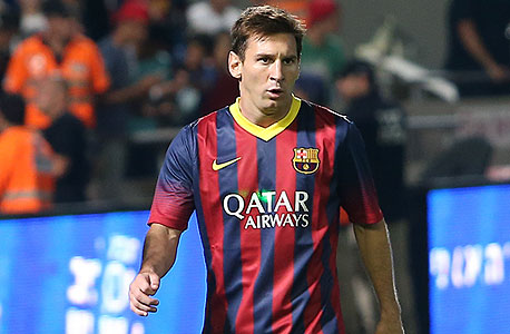 ליאו מסי שחקן ברצלונה, צילום: עוז מועלם