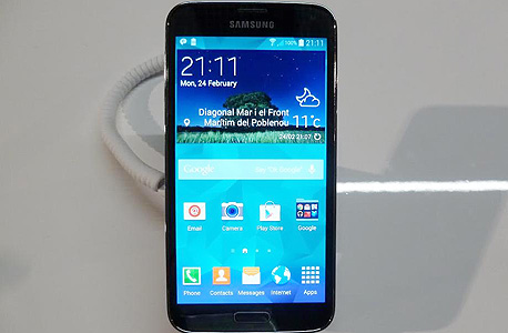 סמסונג גלקסי S5, ברצלונה 2014 סמסונג גלקסי S5, ברצלונה 2014