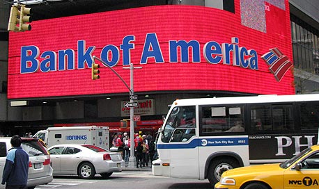 בנק אוף אמריקה מכר משכנתאות וימחוק 3 מיליארד דולר