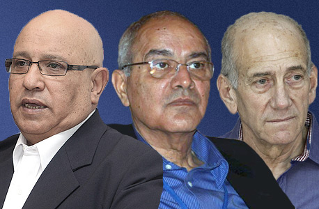 אהוד אולמרט, דן חלוץ ומאיר דגן אהוד אולמרט, דן חלוץ ומאיר דגן